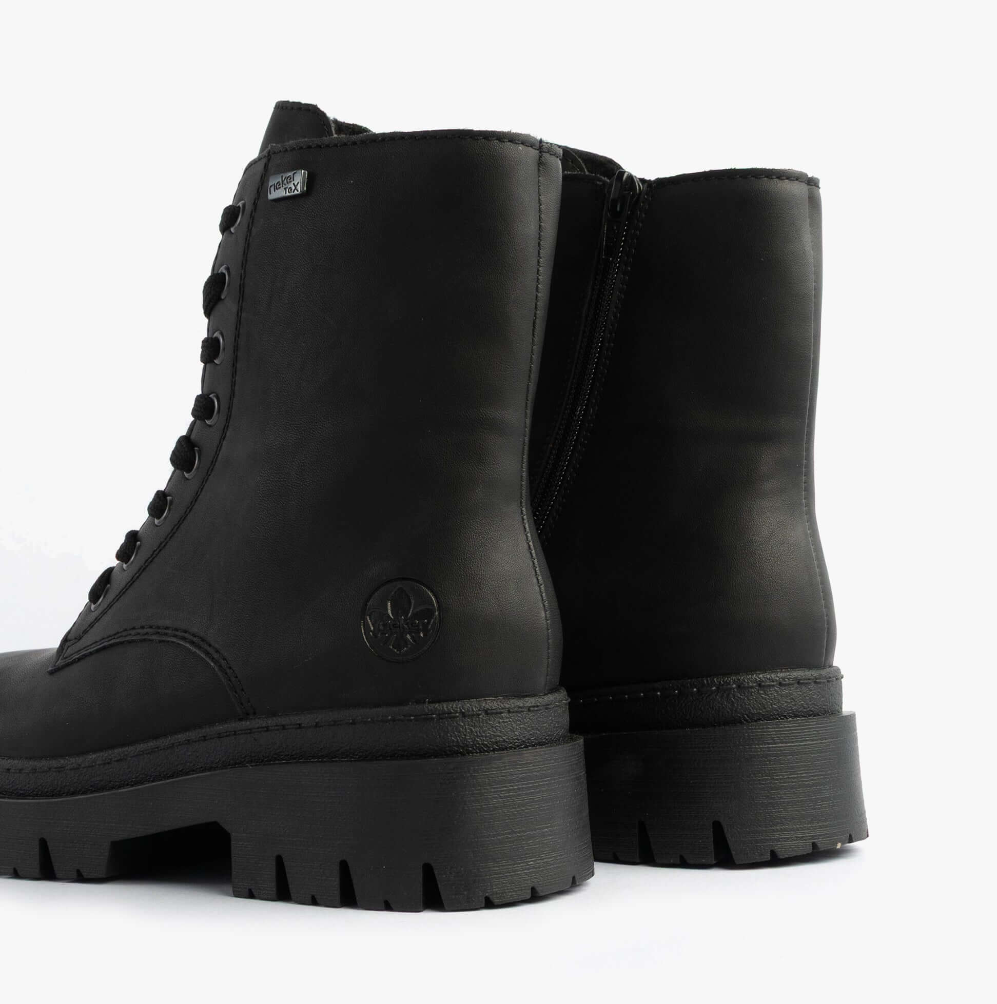 Rieker Z9447-00 Womens Boots Black