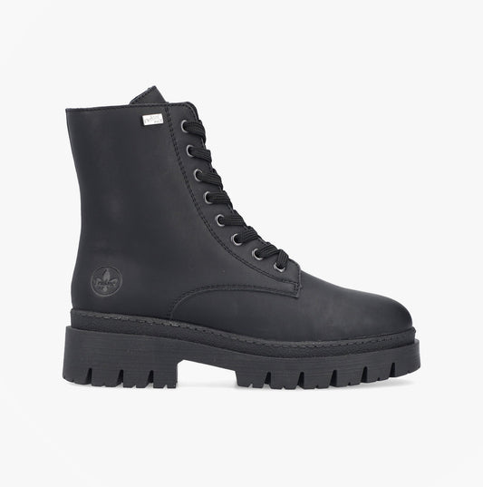 Rieker Z9447-00 Womens Boots Black