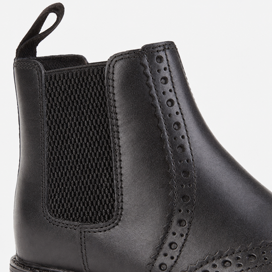 Roamers JOHNNY Boys Ankle Boots Black