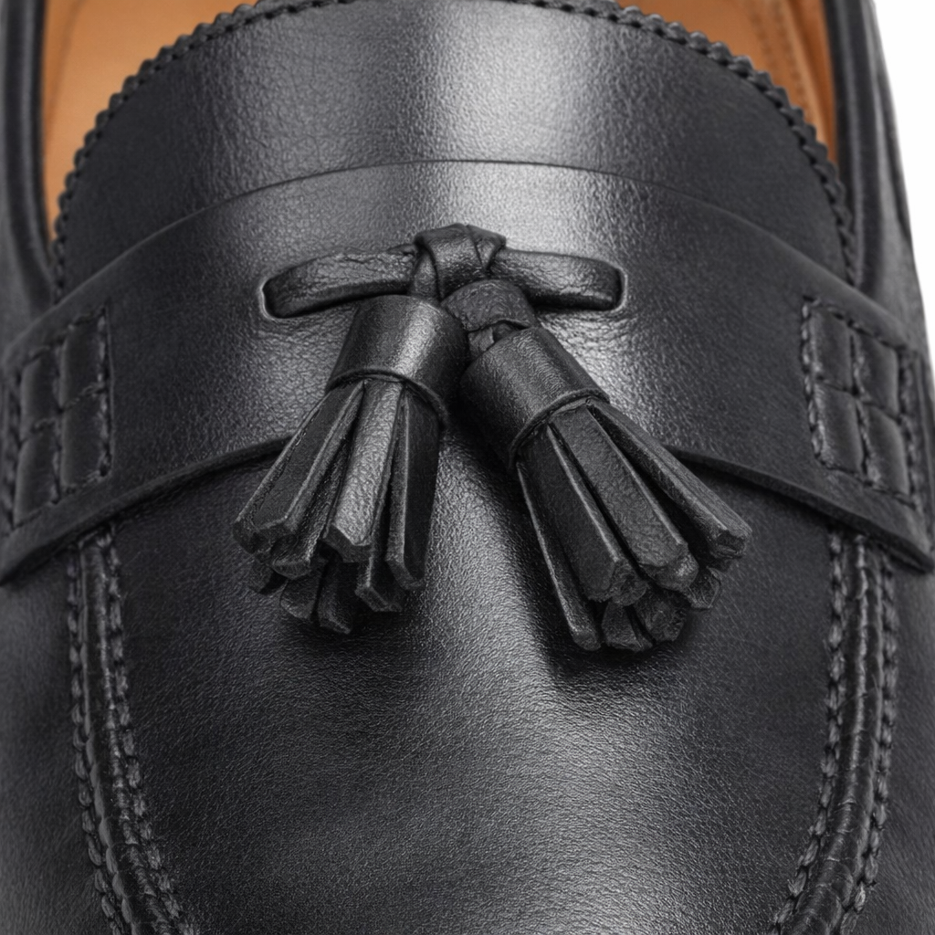 Roamers M059 Mens Loafer Shoes Black