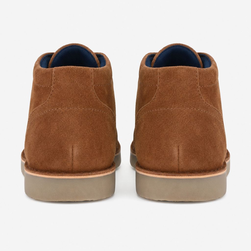 Roamers STANLEY Mens Desert Boots Tan