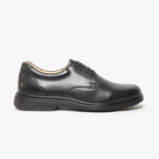 Roamers DENNIS Mens Extra Wide Fit Shoes Black