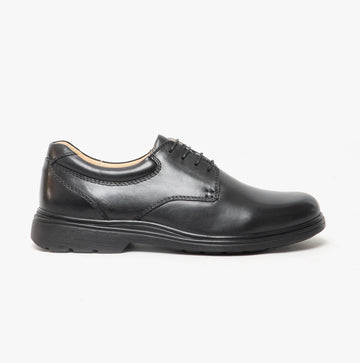 Roamers DENNIS Mens Extra Wide Fit Shoes Black