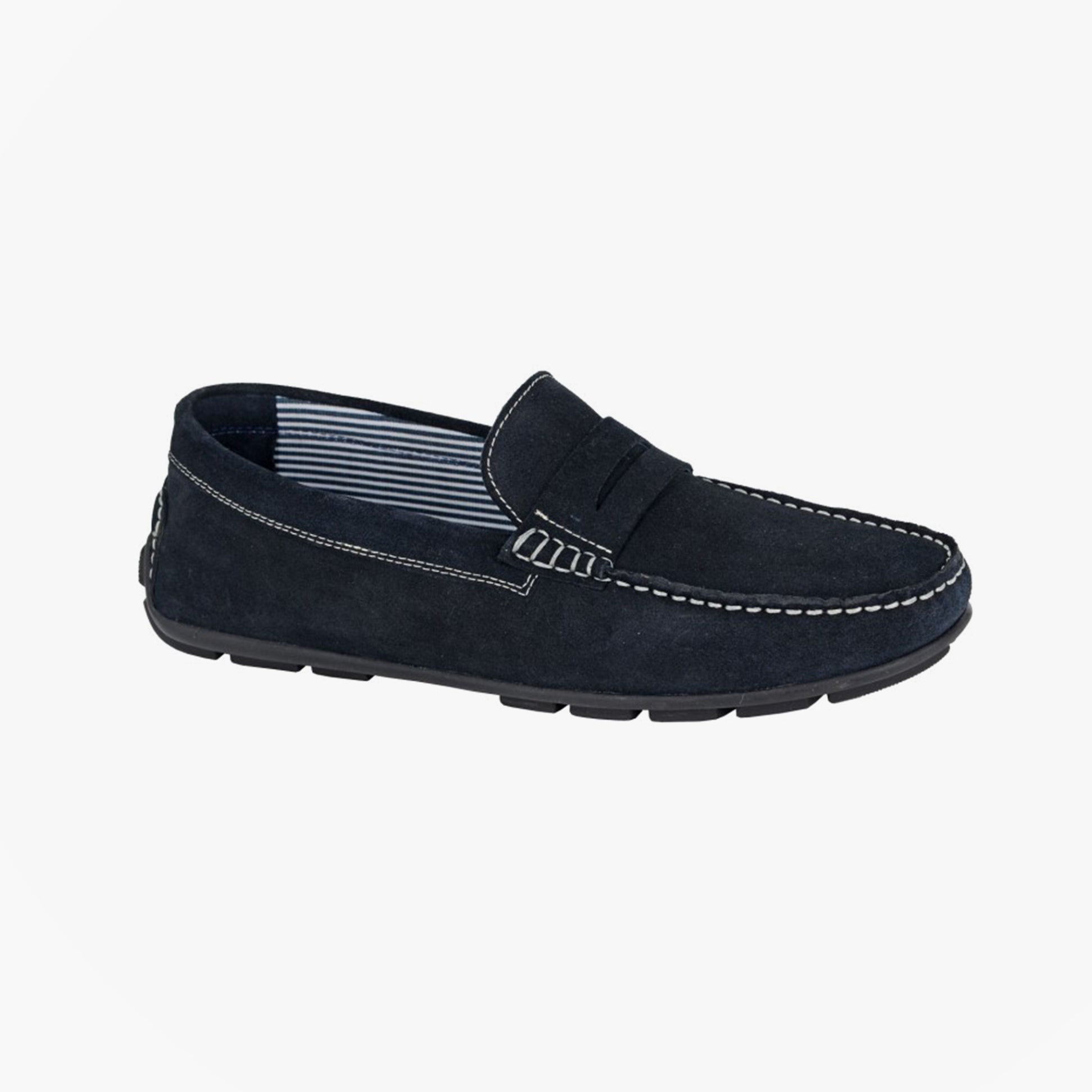 Roamers M591CS Mens Loafers Navy