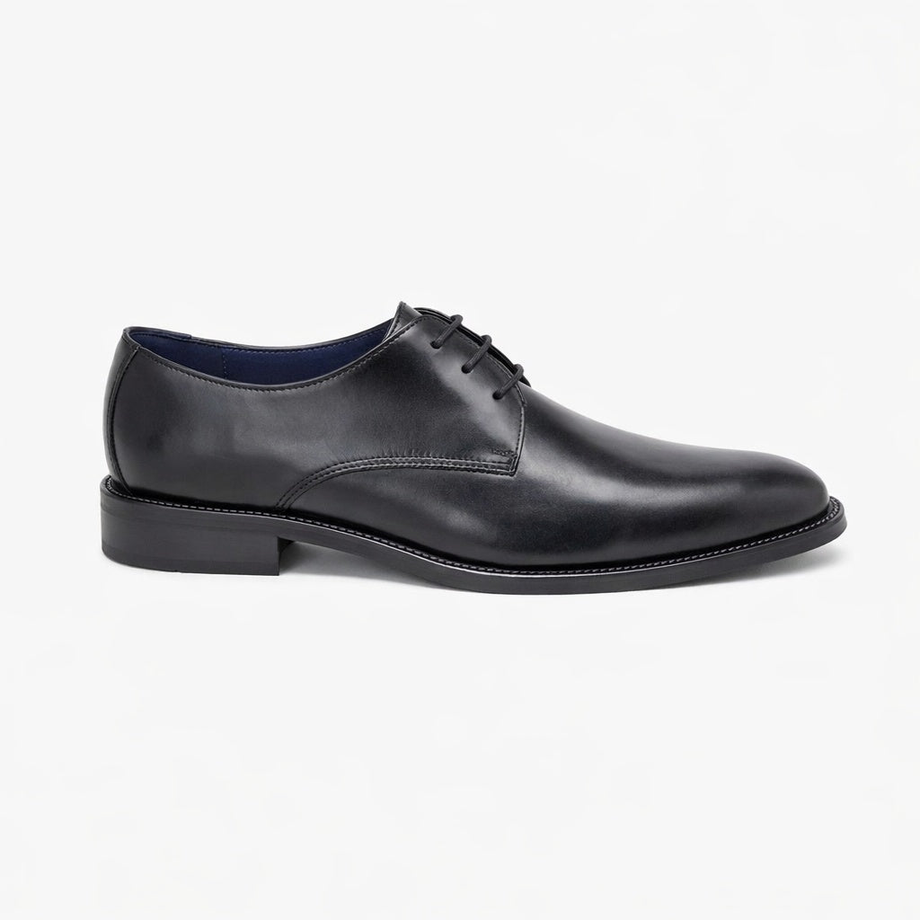 Roamers ARTHUR Mens Derby Shoes Black