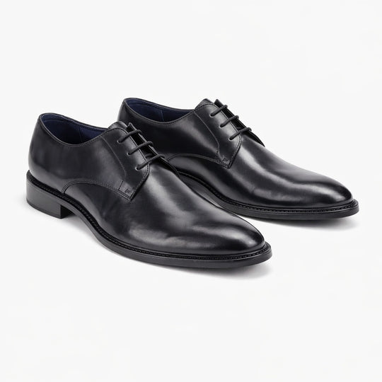 Roamers ARTHUR Mens Derby Shoes Black