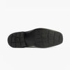 Roamers PERRY Mens Soft Leather Derby Shoes Black