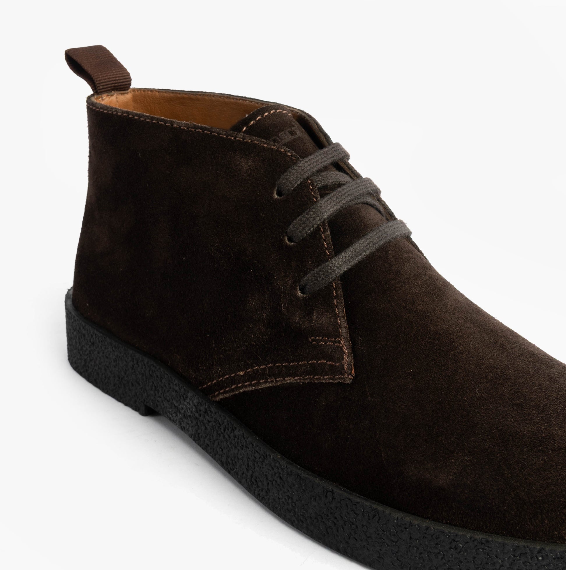 Roamers REVOLVER Mens Boots Chocolate Brown