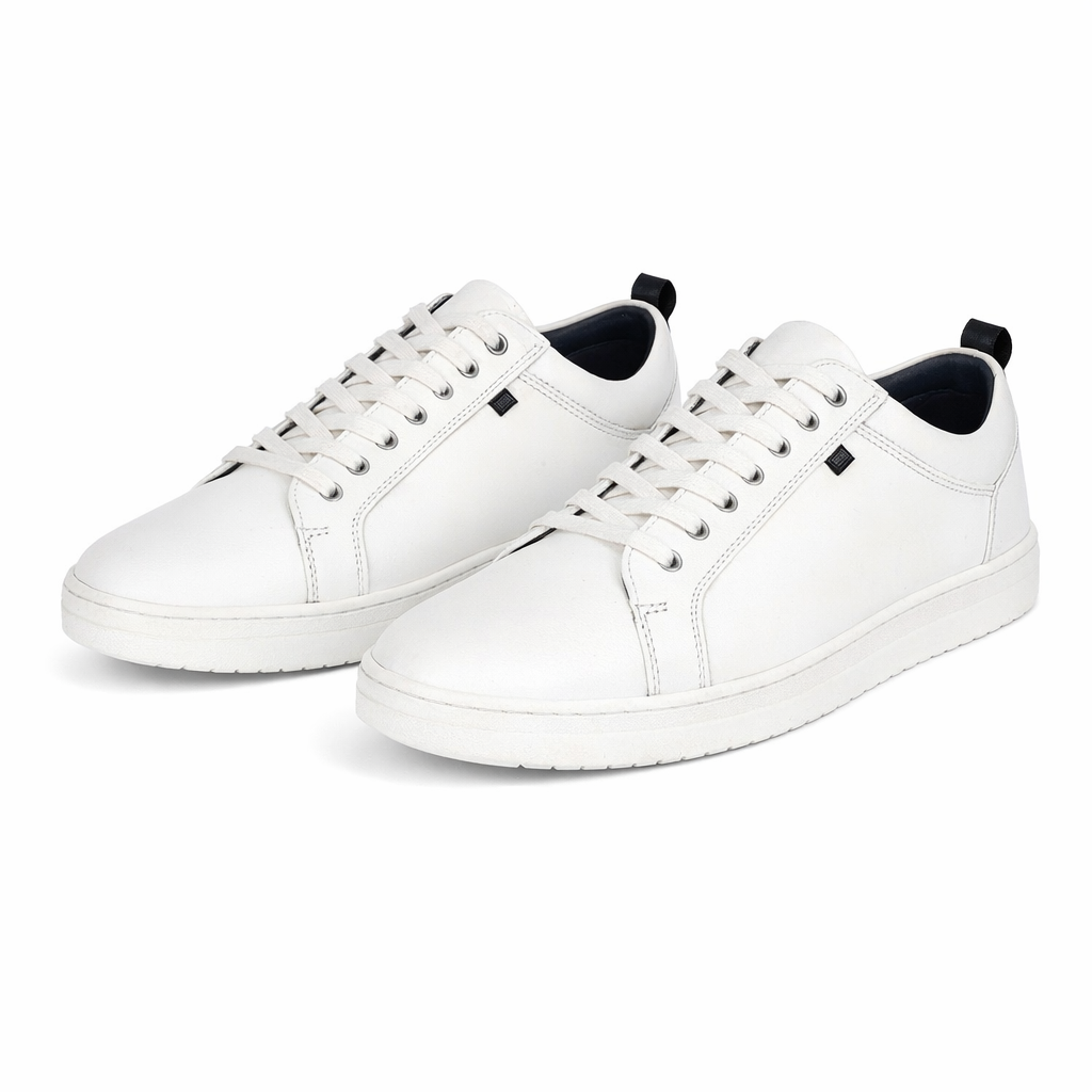 Roamers NOAH Mens Casual Shoes White