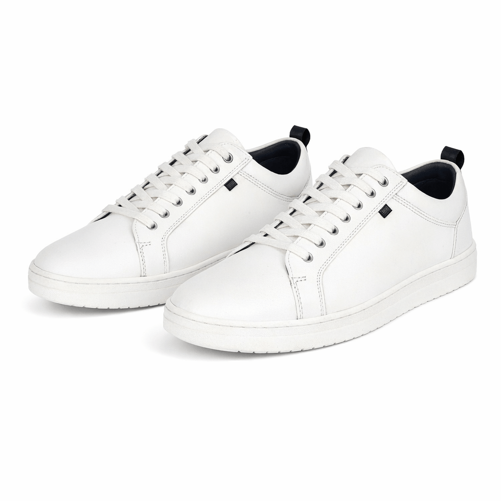 Roamers NOAH Mens Casual Trainers White