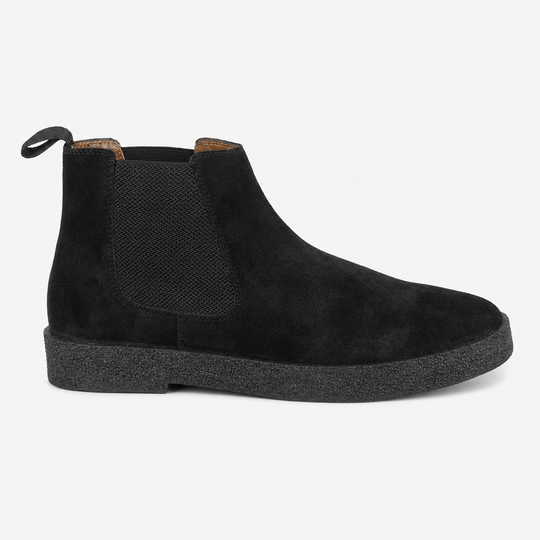 Roamers OSCAR Mens Chelsea Boots Black
