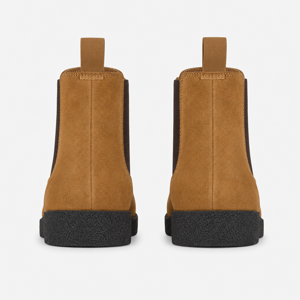 Roamers OSCAR Mens Chelsea Boots Tan