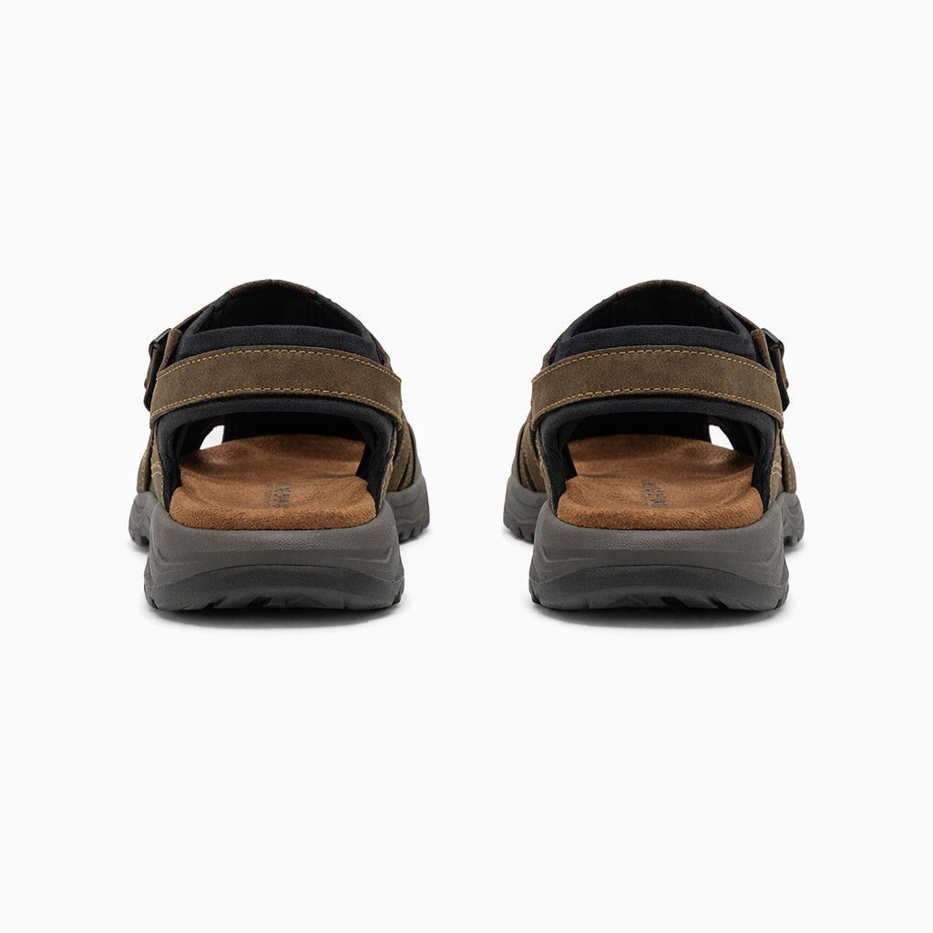 Roamers M953 Mens Hiking & Trail Sandals Brown