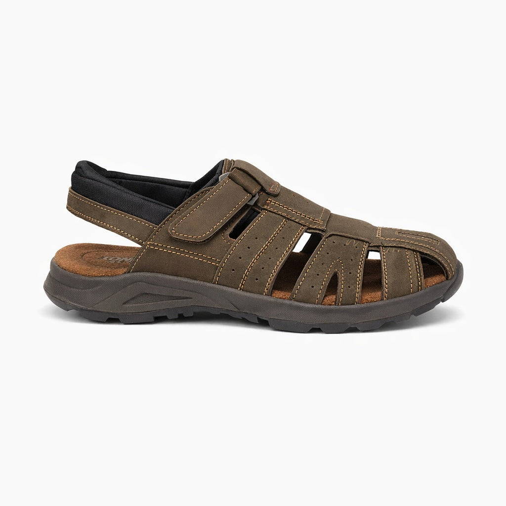 Roamers M953 Mens Hiking & Trail Sandals Brown