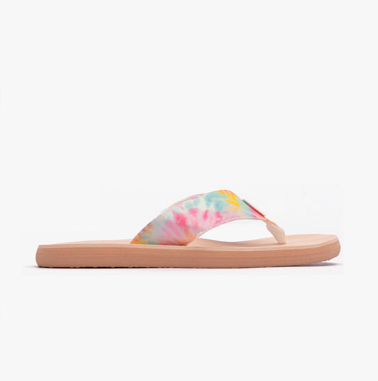 Rocket Dog ADIOS TUCKER Womens Toe Post Pastel Multi