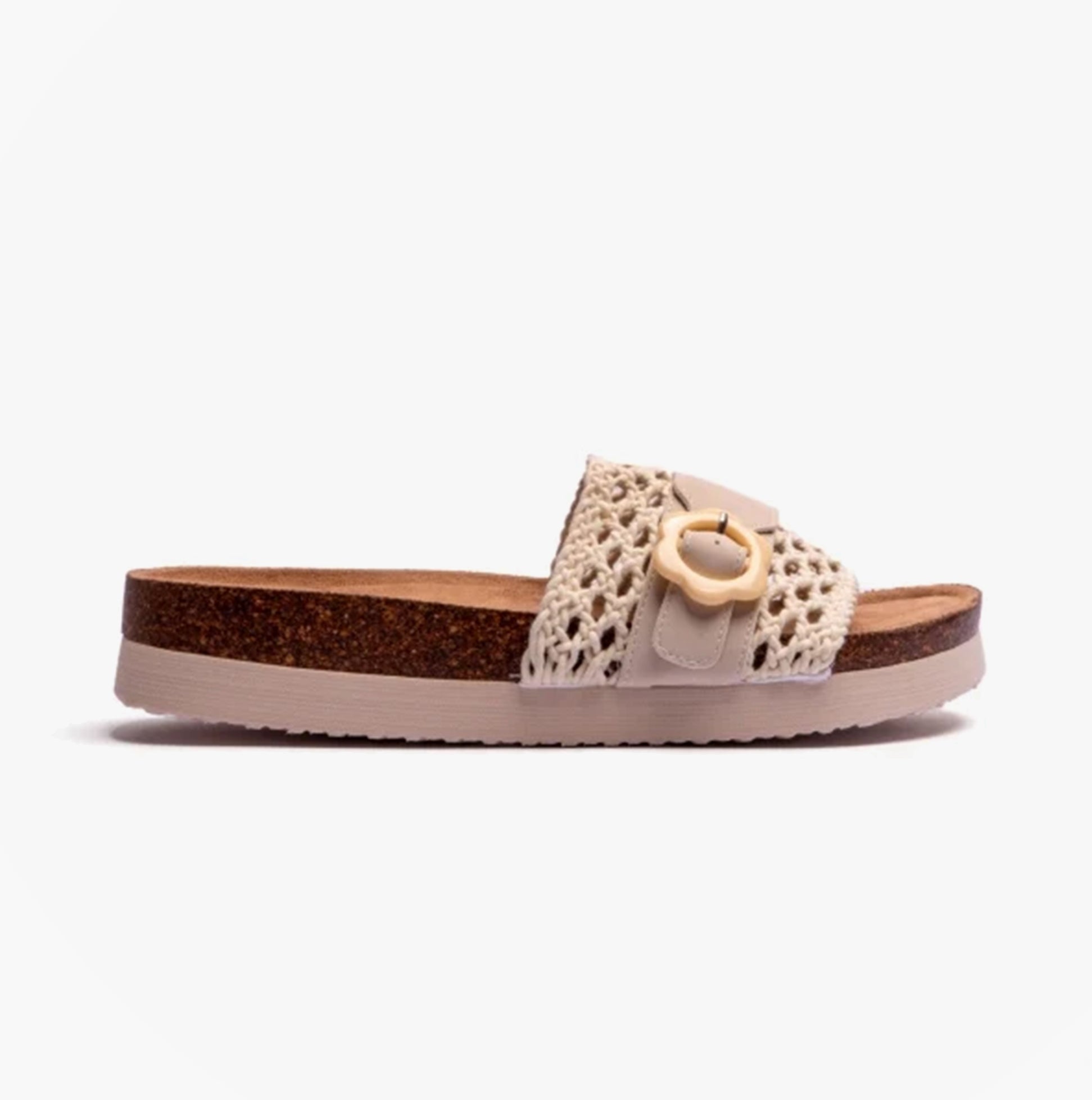 Rocket Dog ALMA Womens Crochet Sandals Natural
