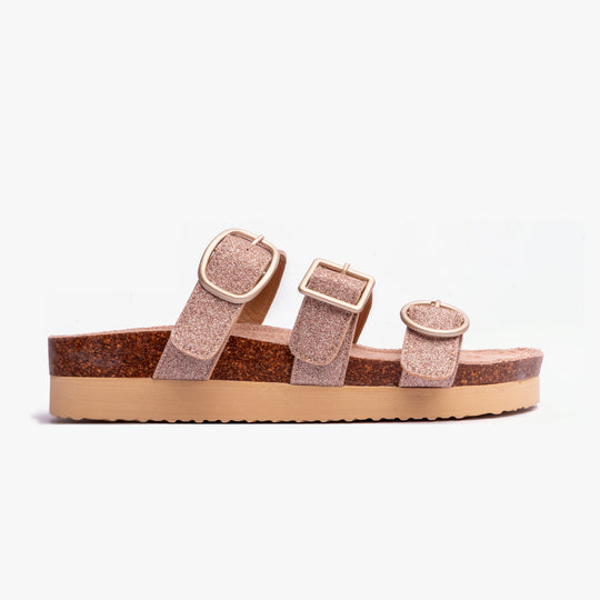 Rocket Dog ASTOR GLEN GLITTER Womens Sandals Gold