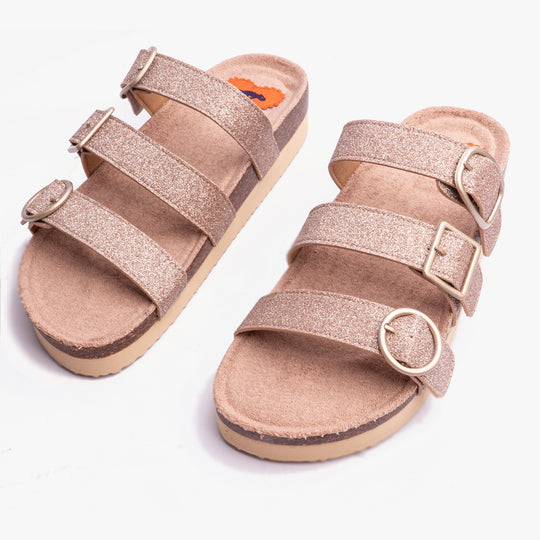 Rocket Dog ASTOR GLEN GLITTER Womens Sandals Gold