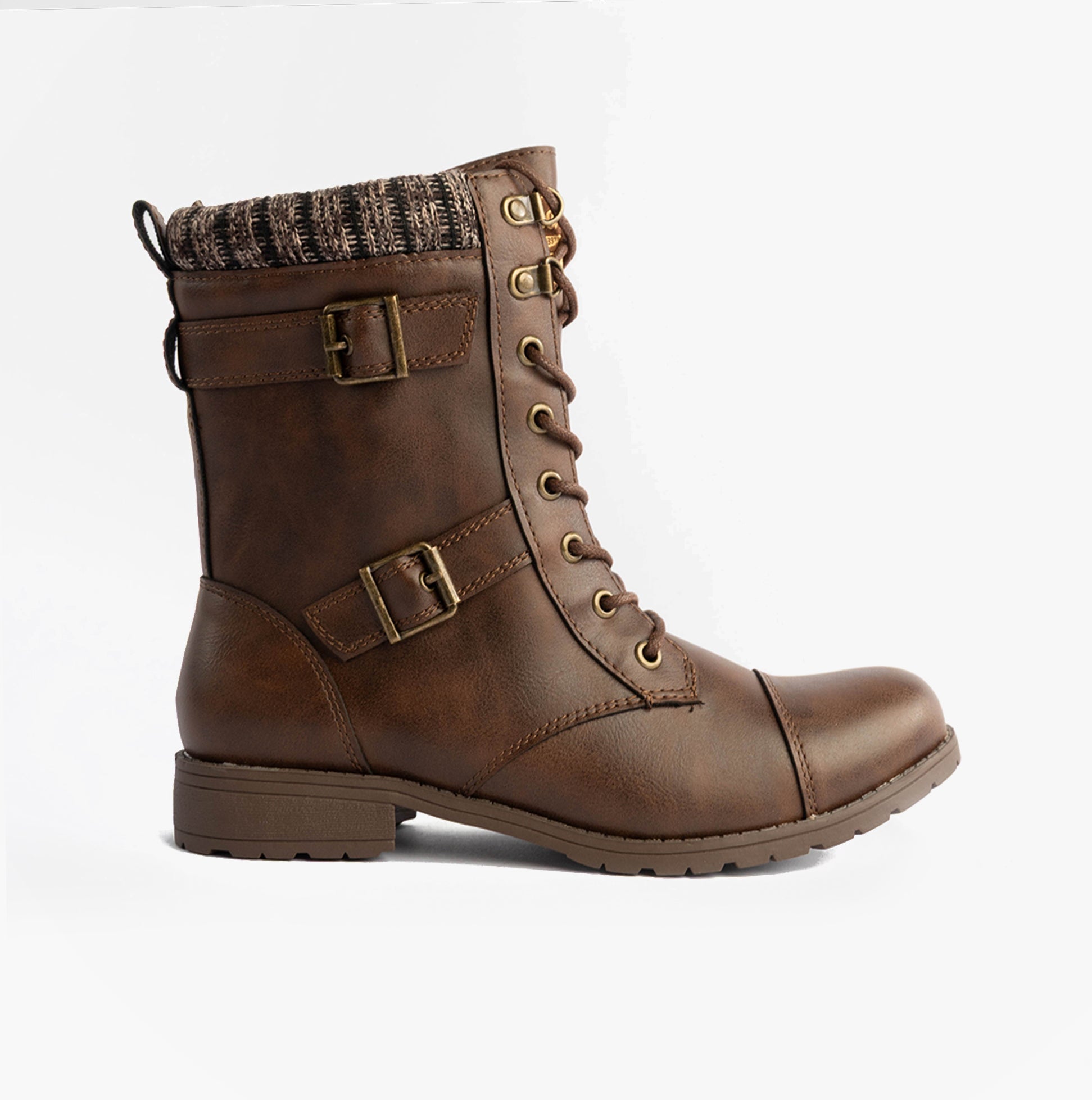 Rocket Dog BILLIE Womens Biker Boots Brown