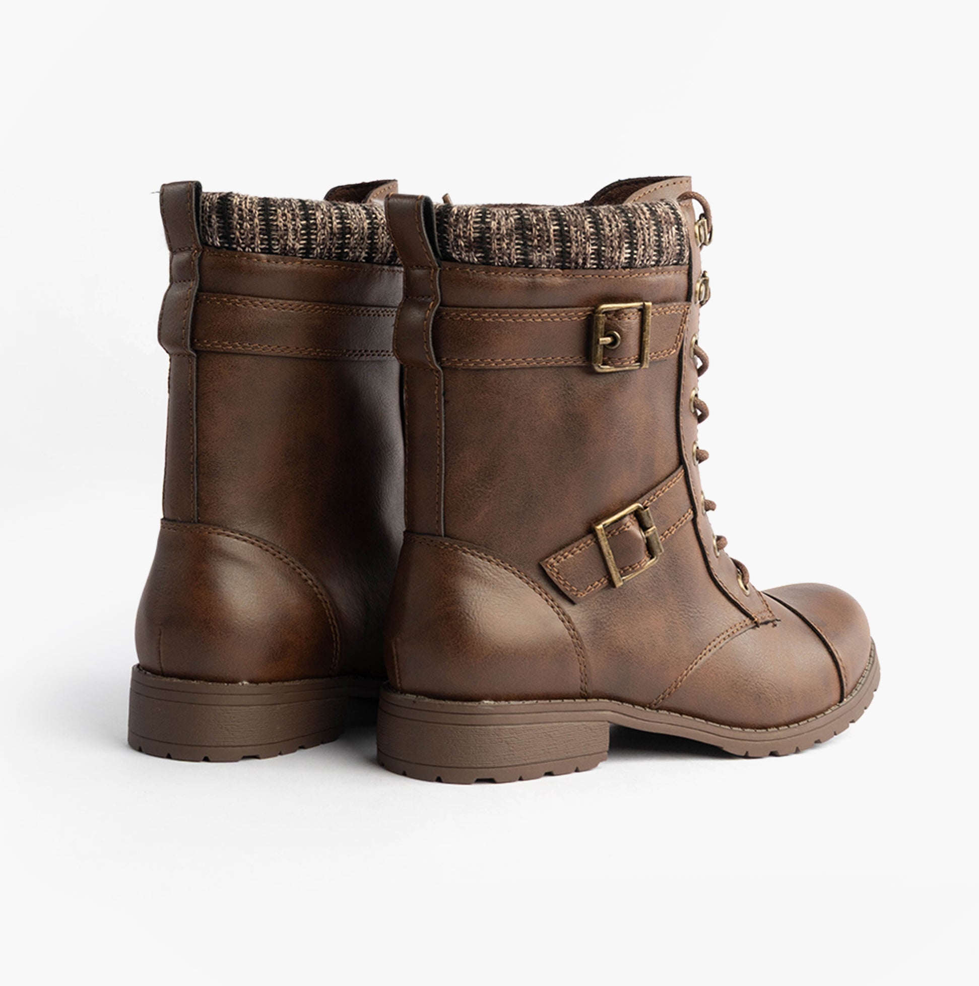 Rocket Dog BILLIE Womens Biker Boots Brown