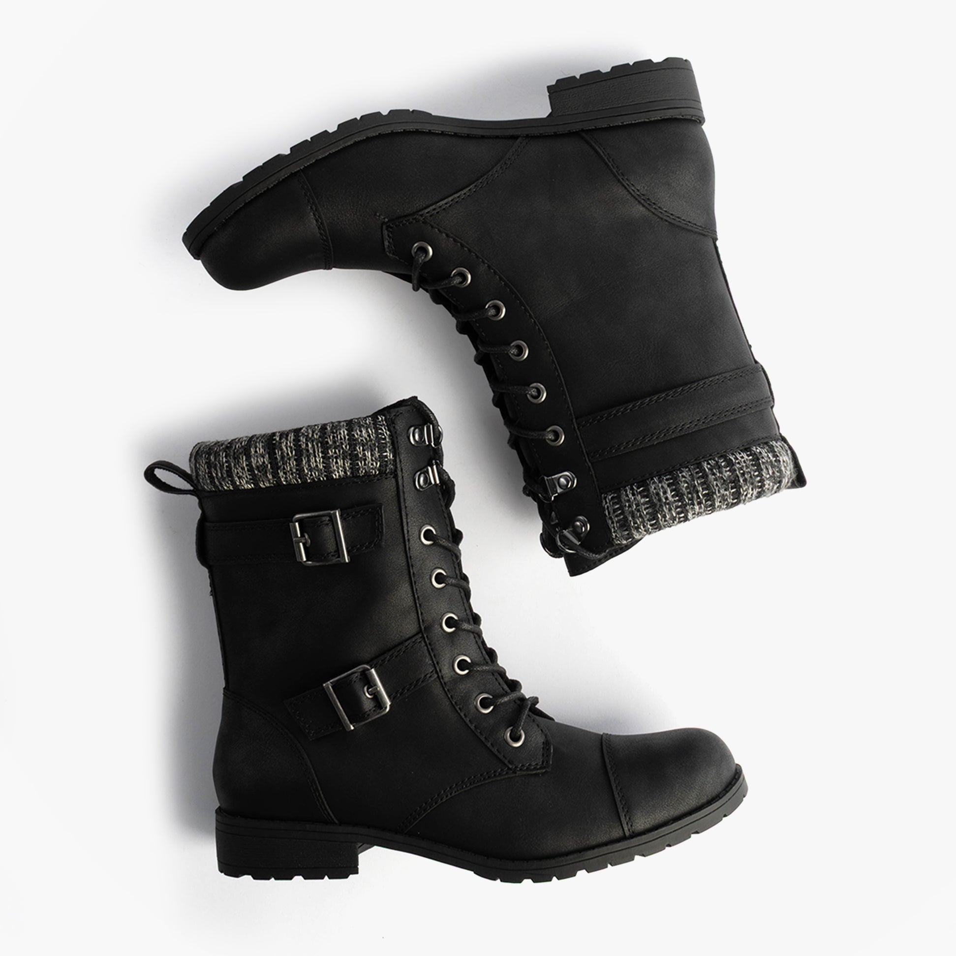 Rocket Dog BILLIE Womens Biker Boots Black