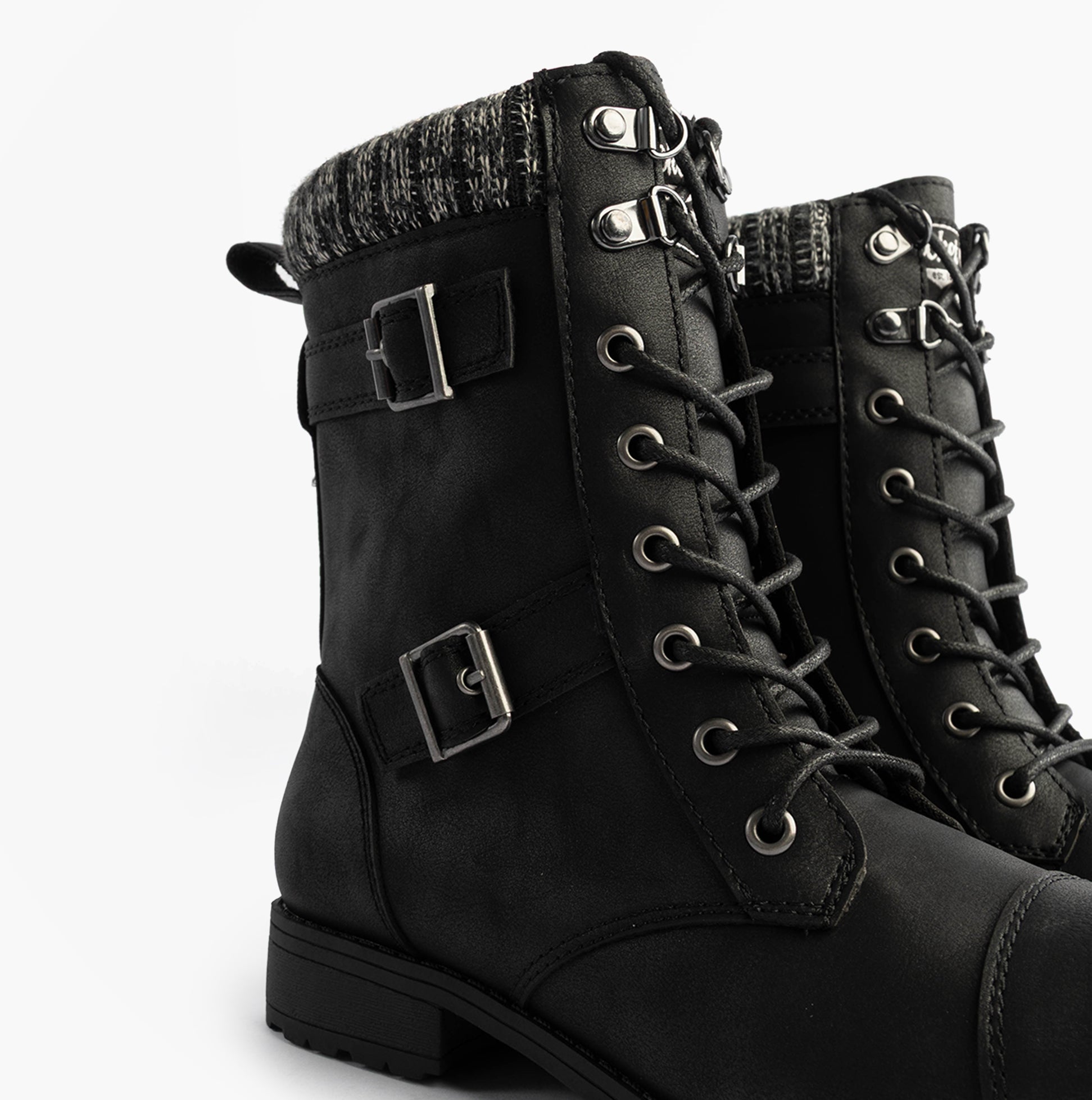 Rocket Dog BILLIE Womens Biker Boots Black