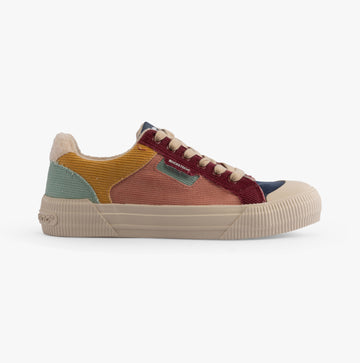 Rocket Dog CHEERY BLOCK Womens Trainers Slate Blue/Dusty Pink
