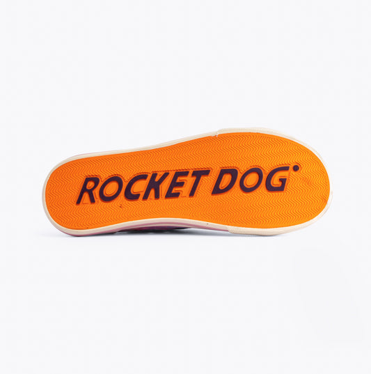 Rocket Dog JAZZIN CANDY TIE DYE Womens Trainers Pink Multi
