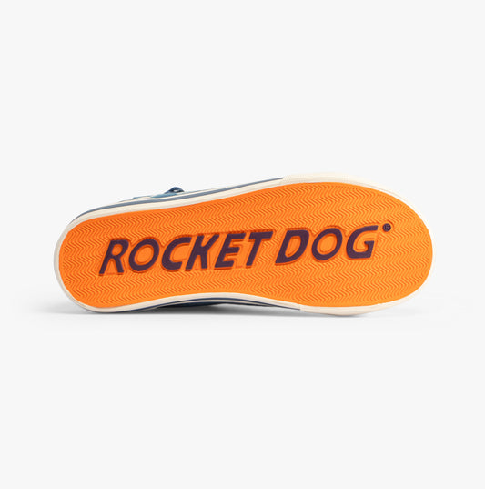 Rocket Dog JAZZIN HI Womens Trainers Navy