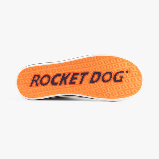 Rocket Dog JAZZIN HI Womens Canvas Trainers Black