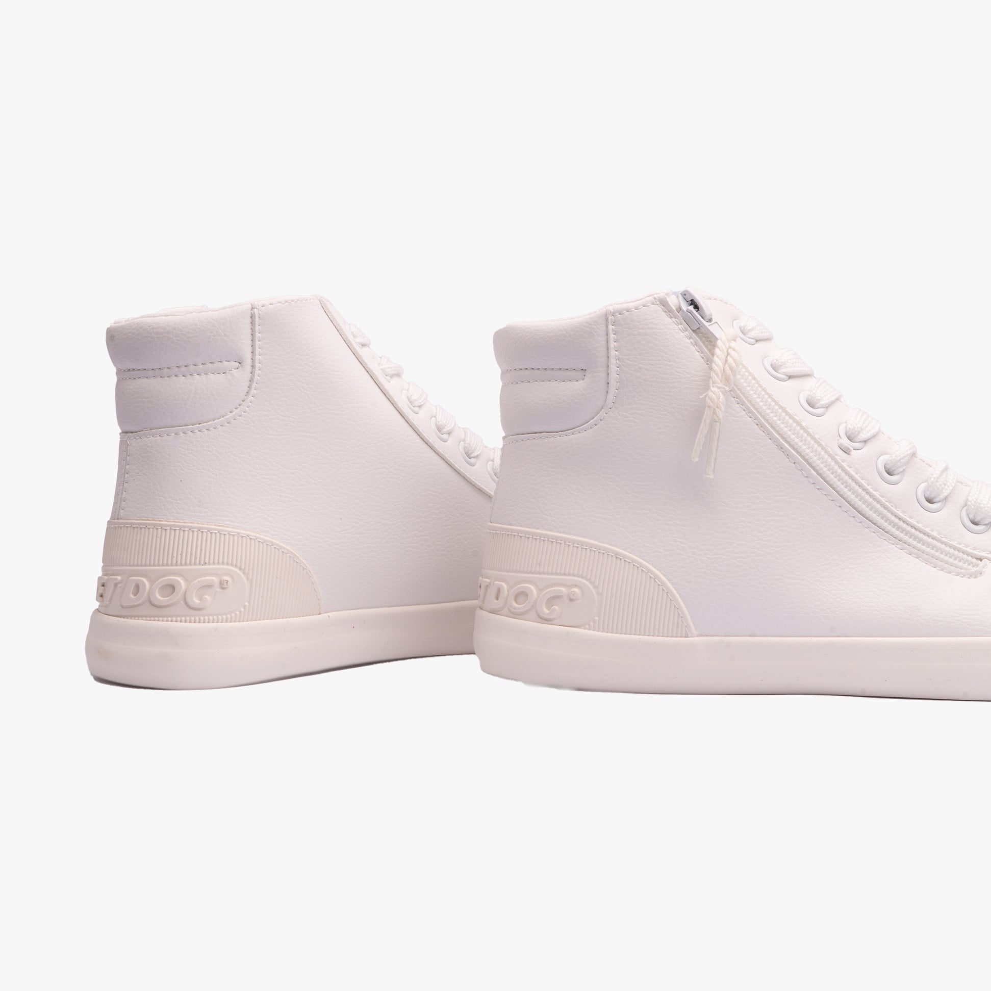 Rocket Dog JAZZIN HI SPORTY PU Womens Trainers White