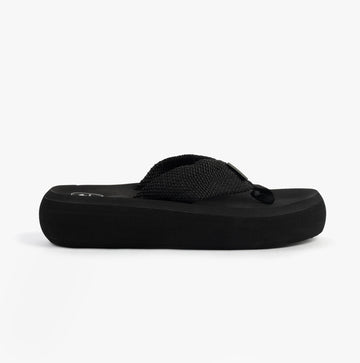 Rocket Dog SANDY WEBBING Womens Sandals Black