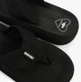 Rocket Dog SANDY WEBBING Womens Sandals Black detail view showing textile straps and EVA sole.