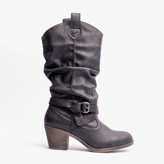 Rocket Dog SIDESTEP Womens Western Boots Black