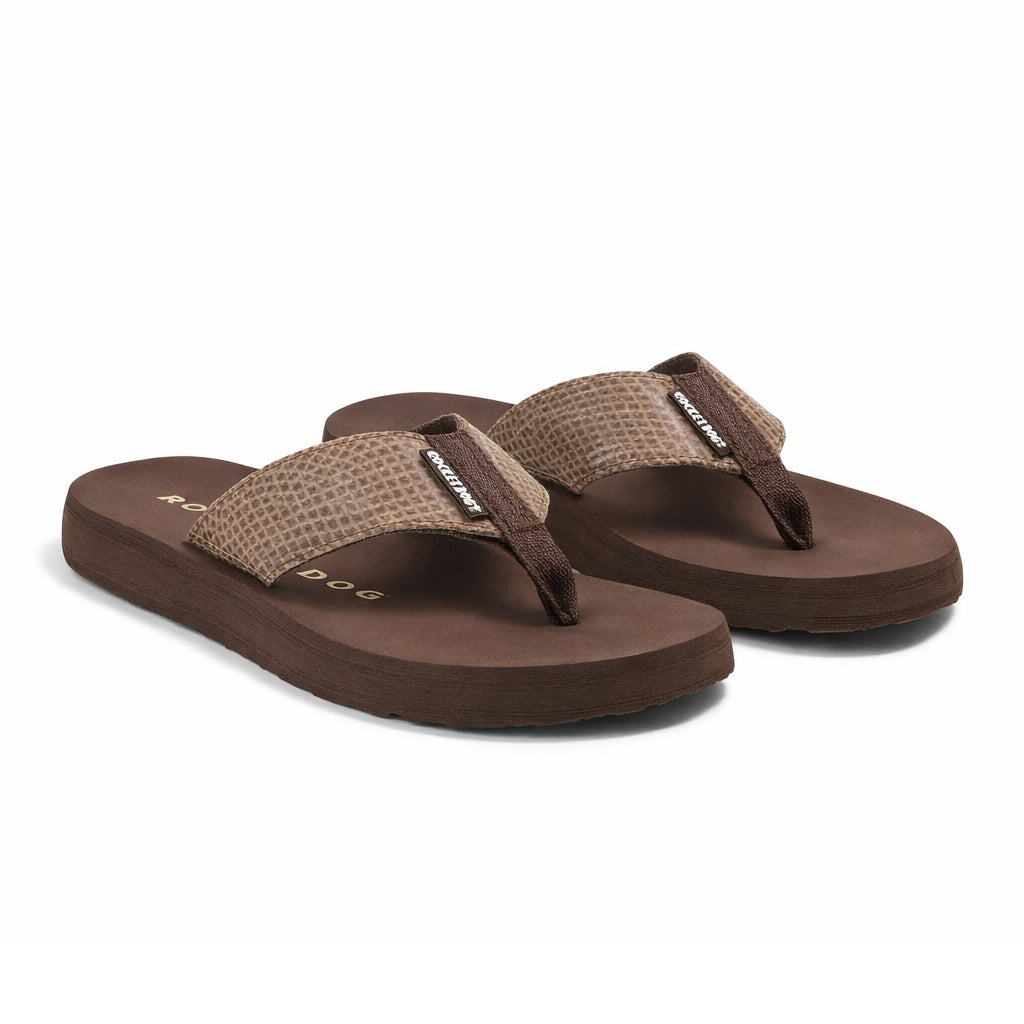 Rocket Dog ADIOS TONY SNAKE Womens Flip-flops Taupe