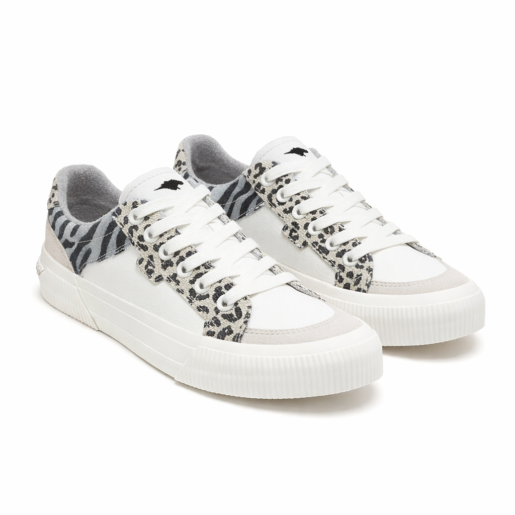 Rocket Dog CHEERY BLOCKED SPORTY Womens Casual Trainers Grey Multi