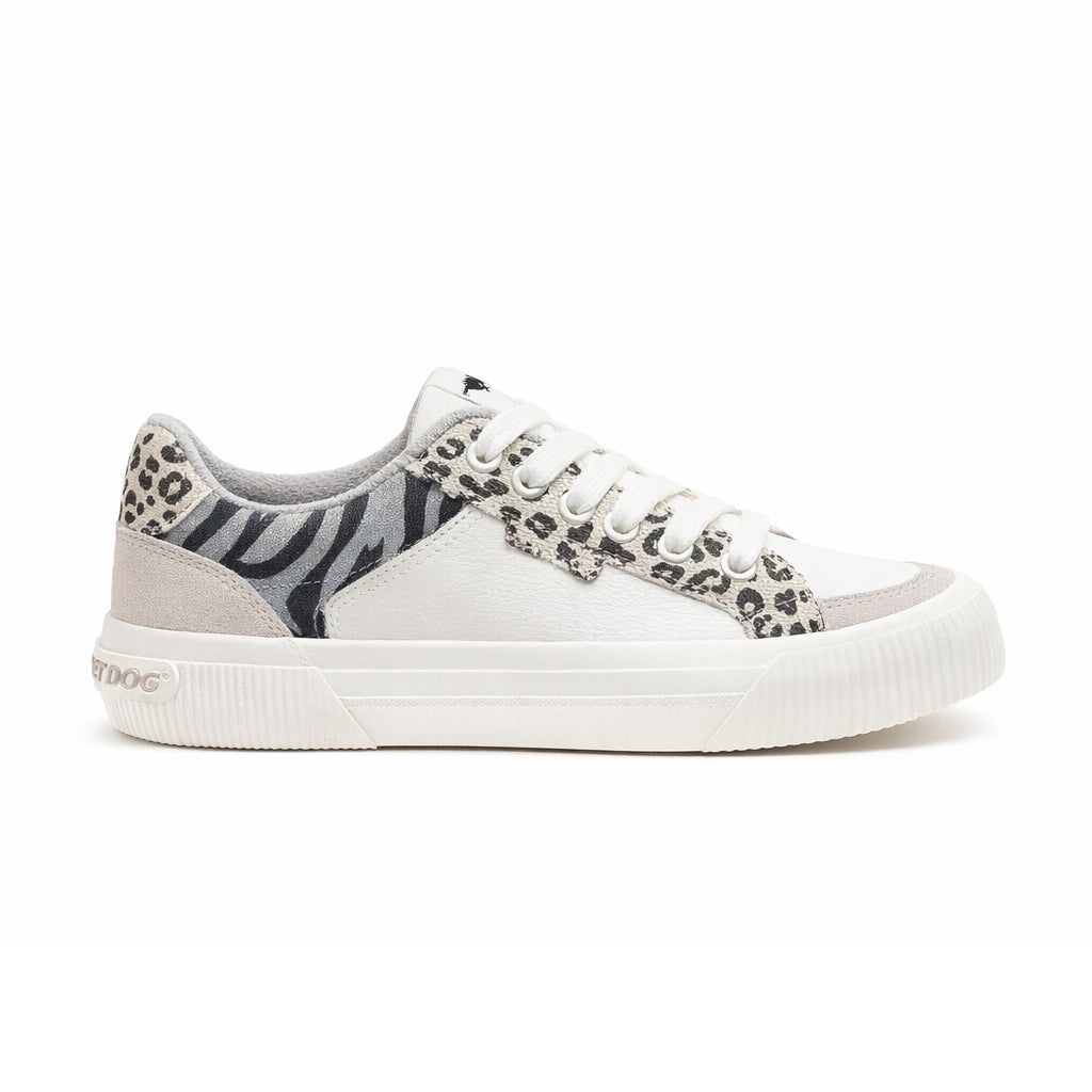 Rocket Dog CHEERY BLOCKED SPORTY Womens Casual Trainers Grey Multi