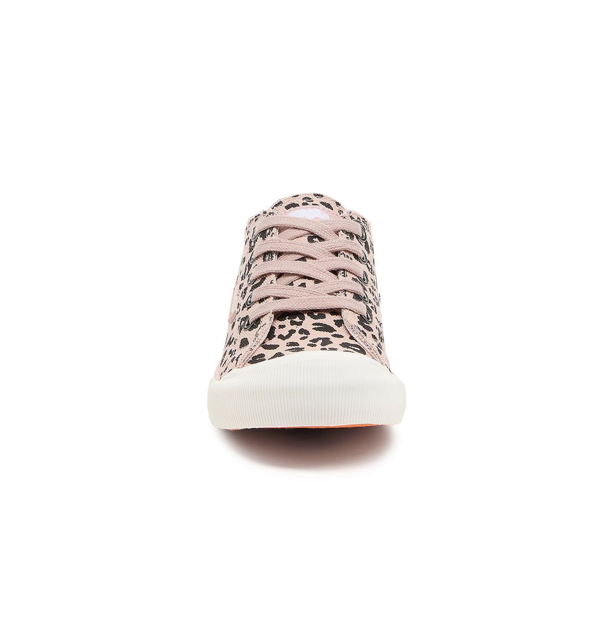 Rocket Dog JAZZIN LEON LEOPARD Womens Casual Trainers Light Pink