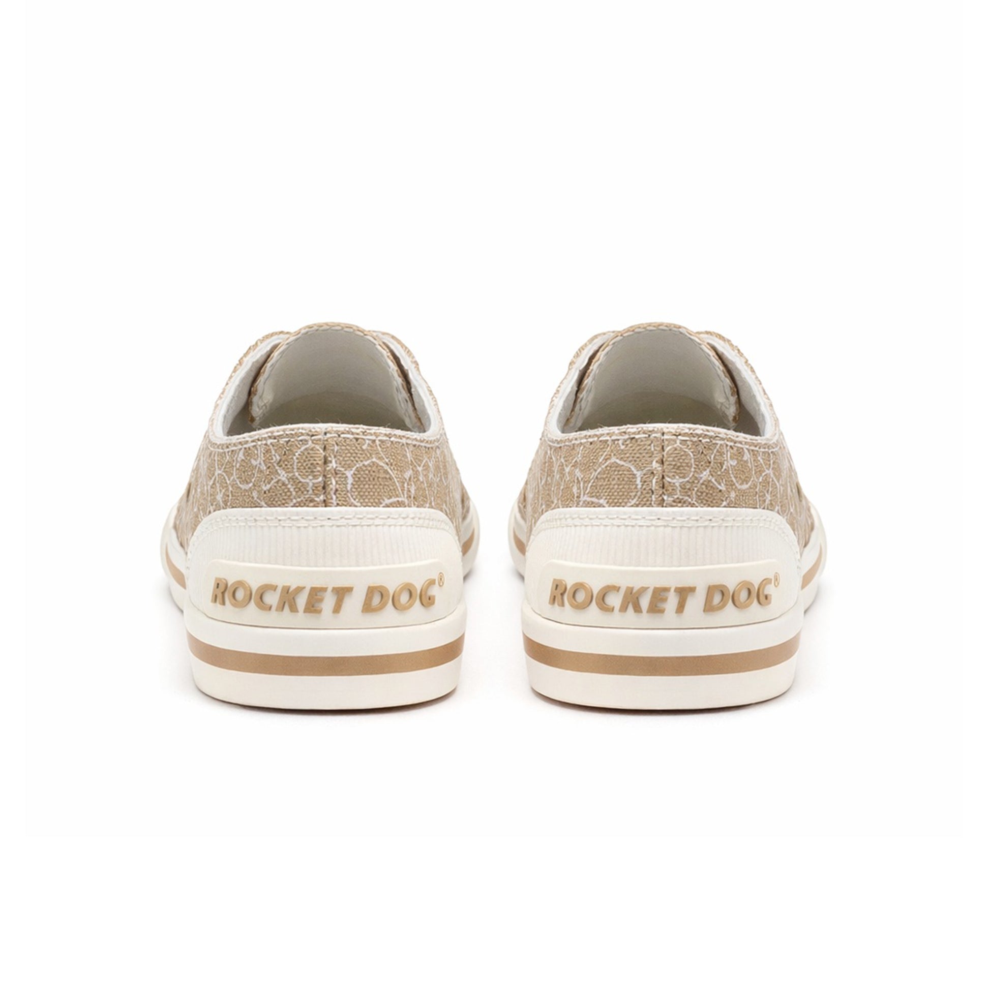 Rocket Dog JAZZIN MARIPOSA Womens Canvas Trainers Tan