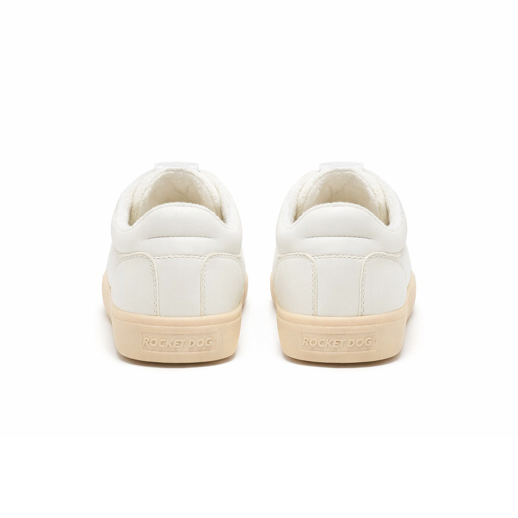 Rocket Dog KITTY 12A CANVAS/PU Womens Casual Trainers White