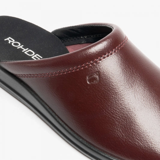 Rohde 1550-48 Mens Mules Wine Red