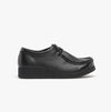 Route 21 JACE JR Boys Lace-Up School Shoes Black
