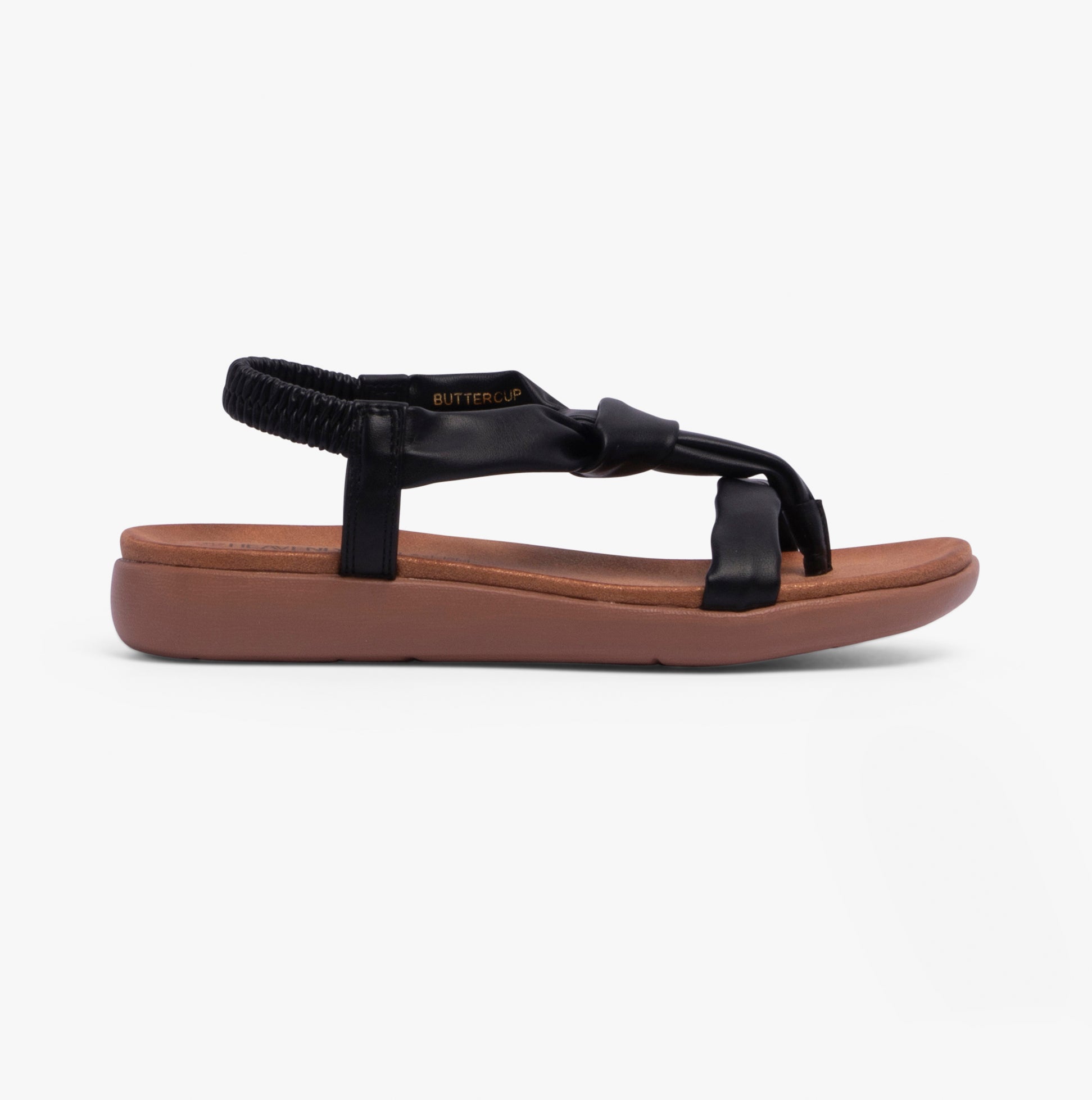 BUTTERCUP Womens Slingback Black