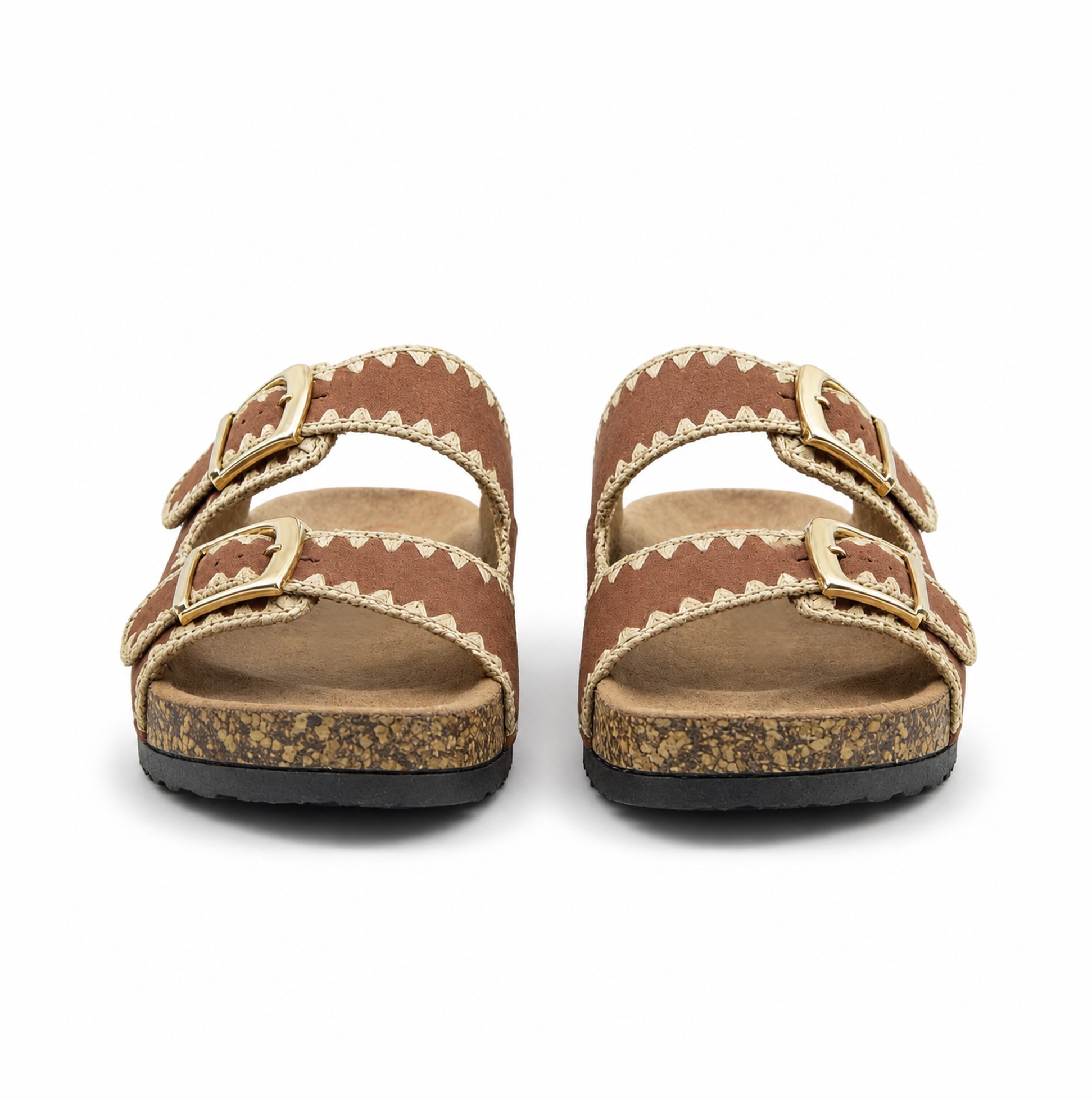 Heavenly Feet SANDY Womens Mules Sandals Bark