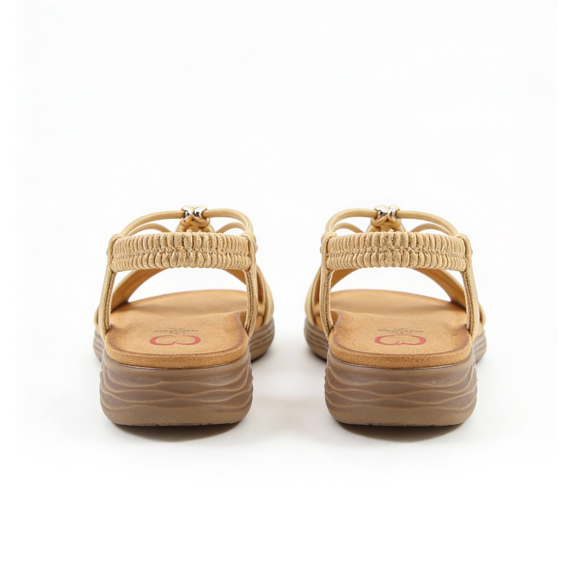 Heavenly Feet CHIME Womens Slingback Sandals Gold