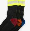 STB HIGHVIZ Mens Socks HIGHVIZ-6-11