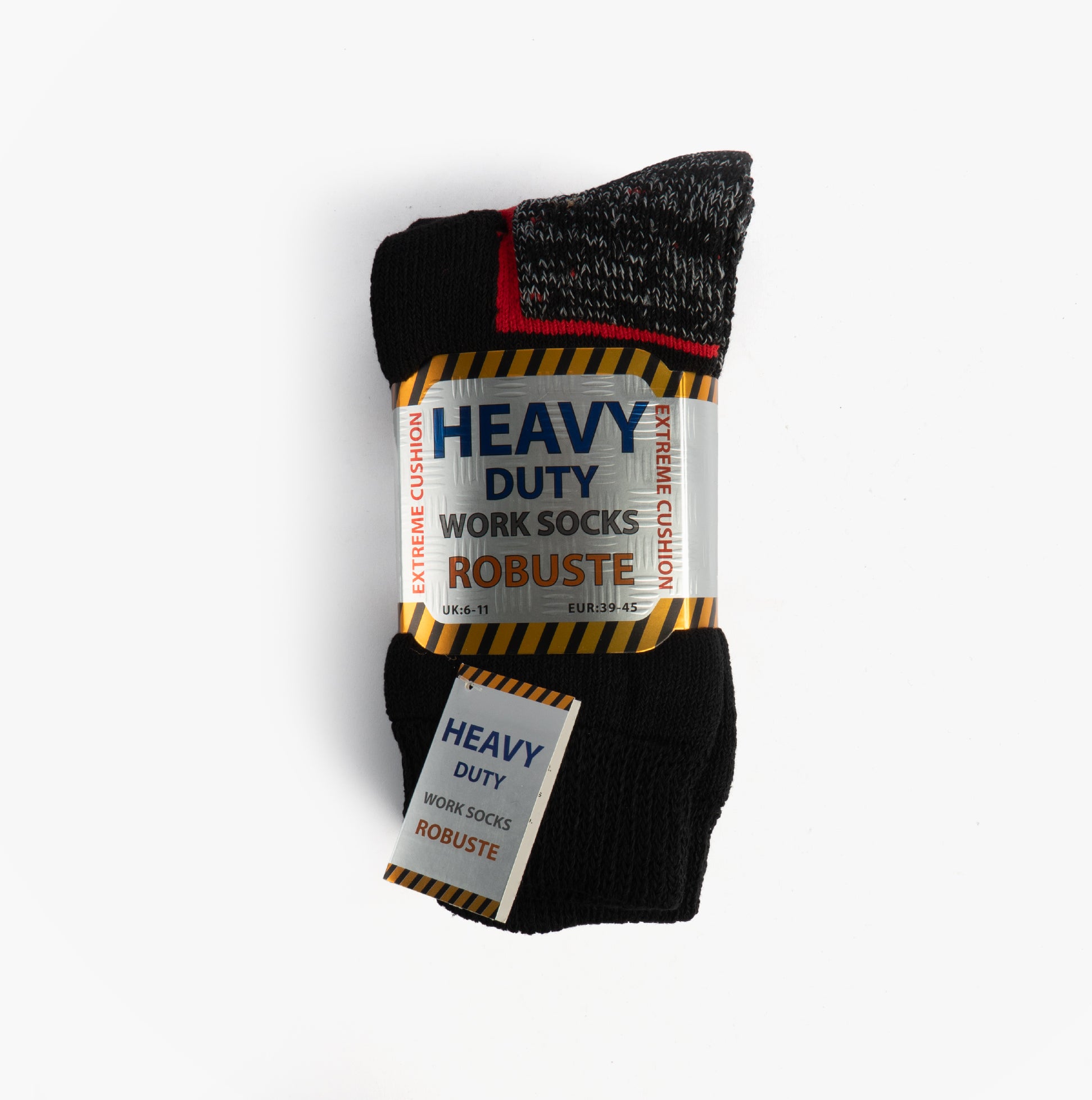 STB ROBUSTE HEAVY DUTY Mens 3 Pack Socks Multi UK 6-11