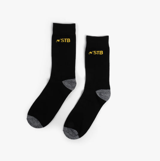 STB-BWS-01 STB Bamboo Work Socks-One Size