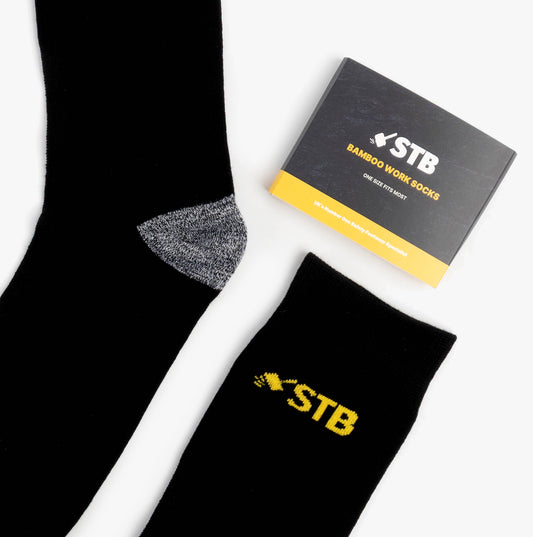 STB Bamboo Work Socks One Size
