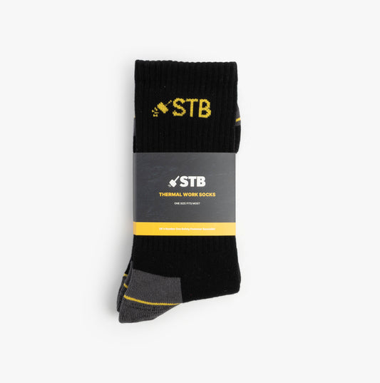 STB-TWS-01 STB Thermal Work Socks-One Size